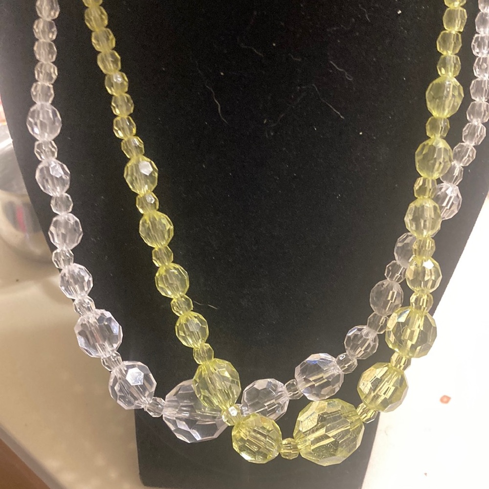 Acrylic Bead Necklaces.
